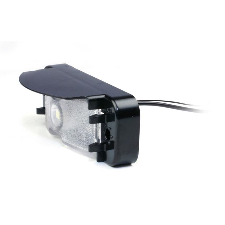 GROTE LIGHTING 60691 MicroNova® Multi-Volt LED License Light, Horizontal Mount, Black
