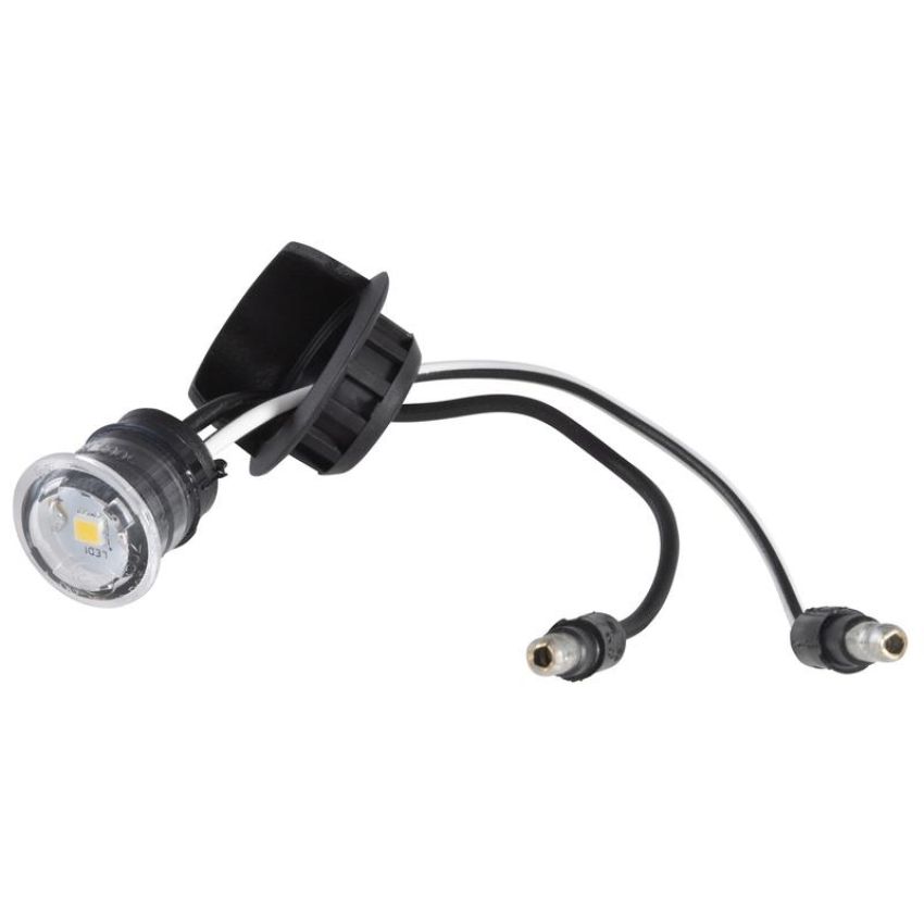 GROTE LIGHTING 60721 MicroNova® Multi-Volt Dot LED License Lights, Light with Hooded Grommet
