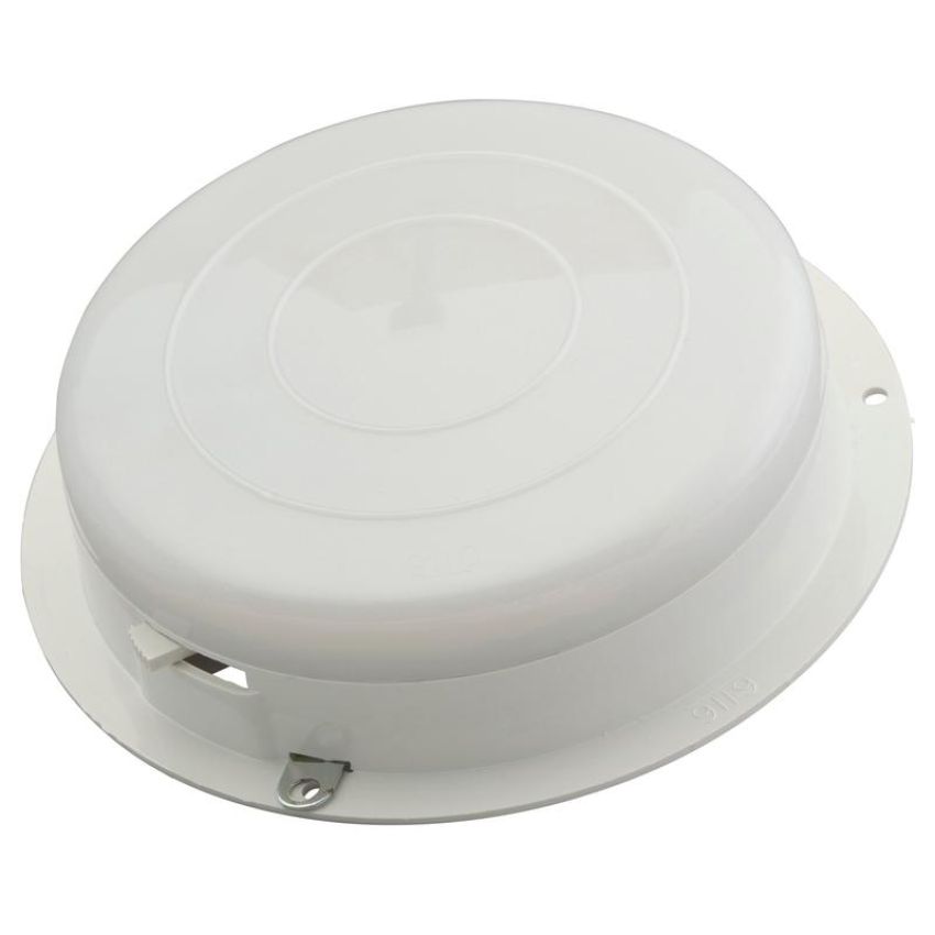 GROTE LIGHTING 61161 Round Dome Light with Switches, White Base