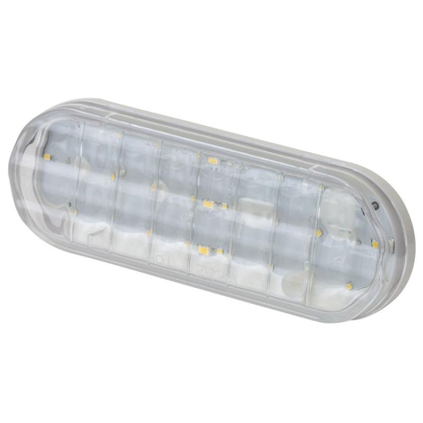 GROTE LIGHTING 62561 Supernova® Oval Single-System LED Backup Light, Grommet Mount