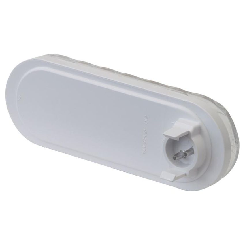 GROTE LIGHTING 62591 SuperNova® Oval Dual-System LED Backup Light, Vertical Grommet Mount, Male Pin