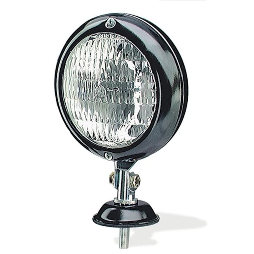 GROTE LIGHTING 64101 FORWARD LTG,CLR,BLK ENAMEL,TRACTOR/AUX.