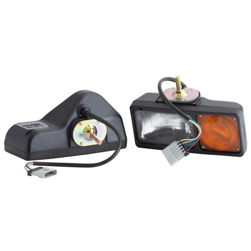 GROTE LIGHTING 64291-4 Per-Lux® Snow Plow Lights, Sealed Beam w/ Connector, 12V