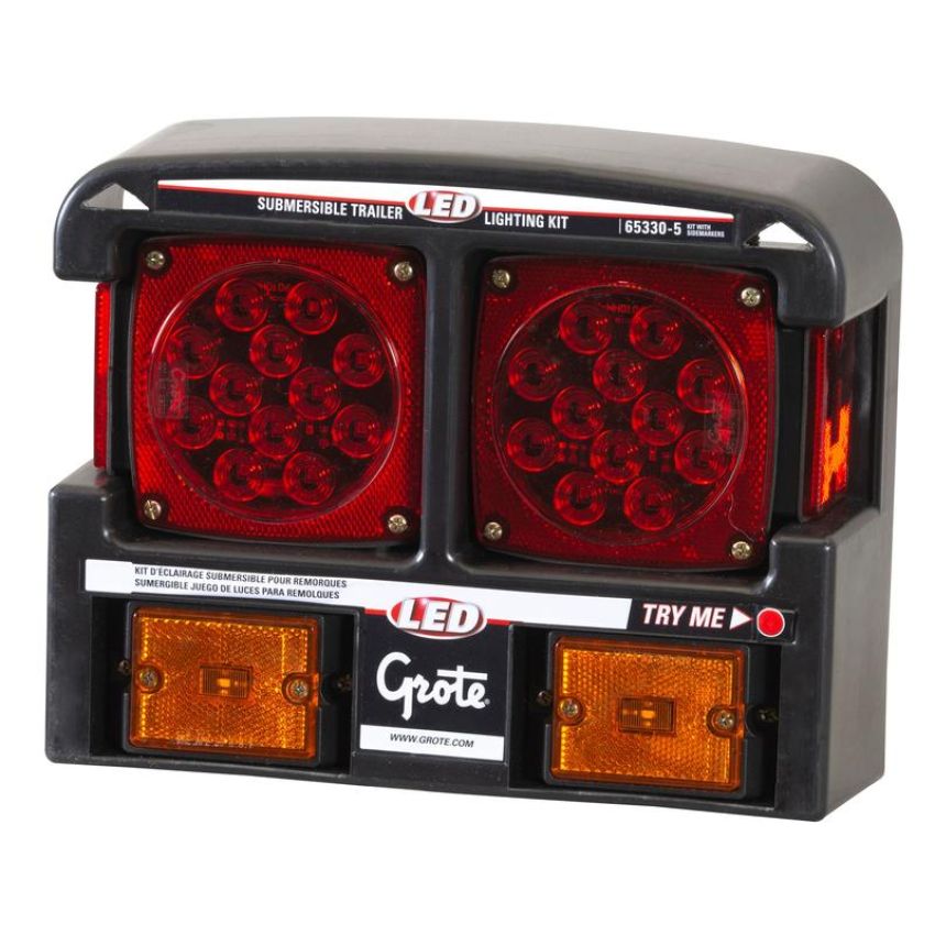 GROTE LIGHTING 65330-5 US 440 SERIES BOAT KIT W/SIDEMKRS,RETAIL