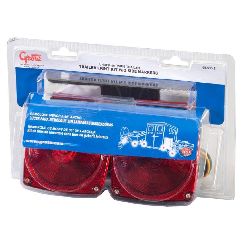 GROTE LIGHTING 65380-5 Trailer Lighting Kit, w/out Clearance Marker
