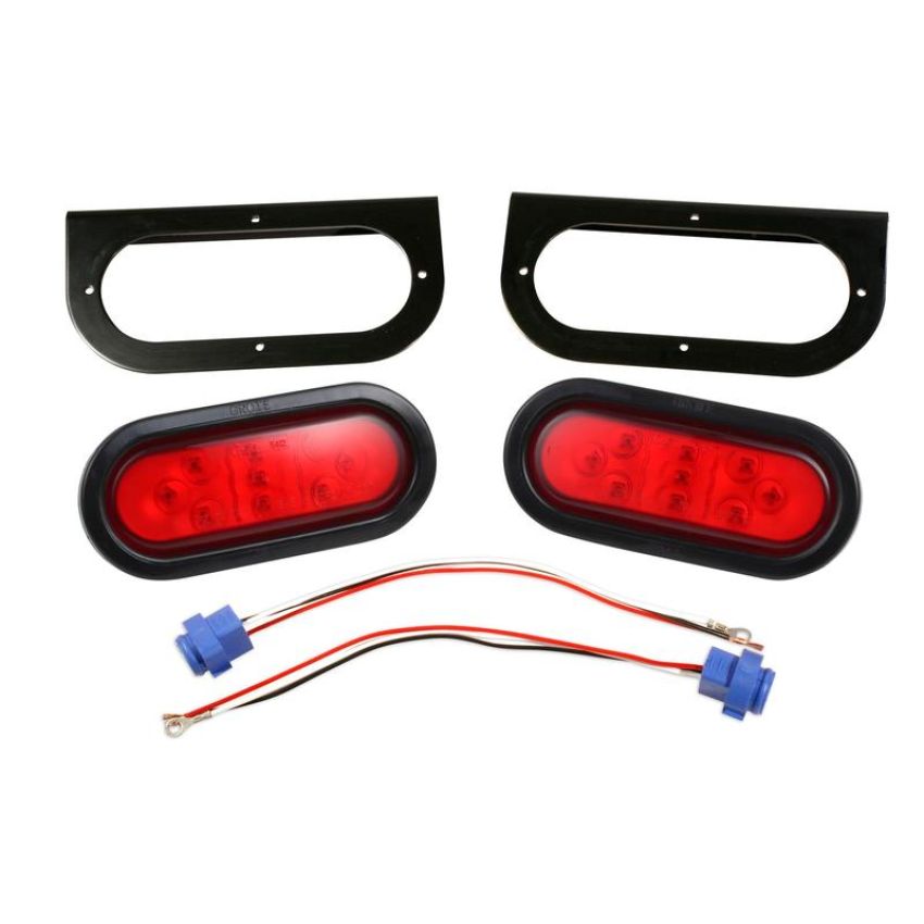GROTE LIGHTING 65390-5 SuperNova® LED Oval Trailer Stop Tail Turn Submersible Lighting Kit