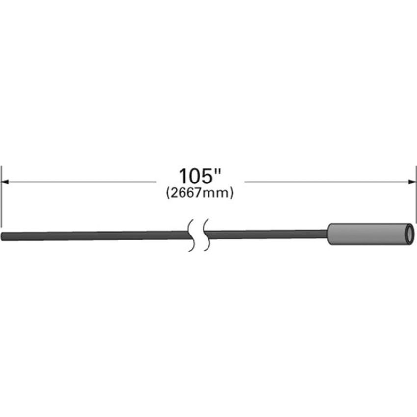 GROTE LIGHTING 66200 Molded Blunt Cut To Female UBS Wire, 8