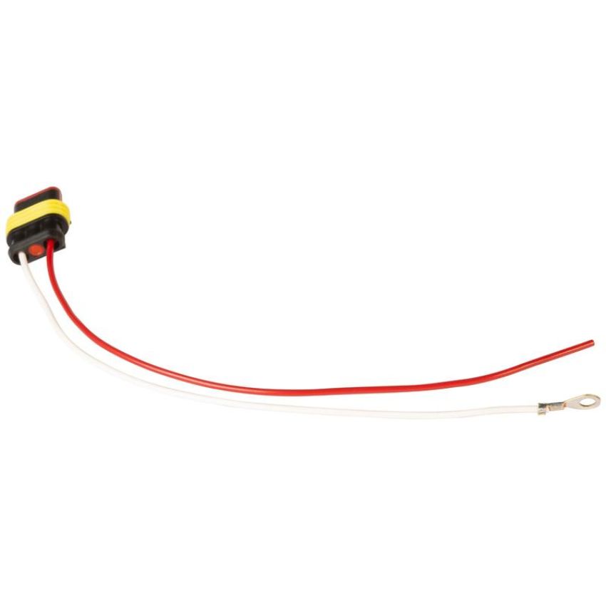GROTE LIGHTING 66862 Hard-Shell Connector Pigtail, Single Function