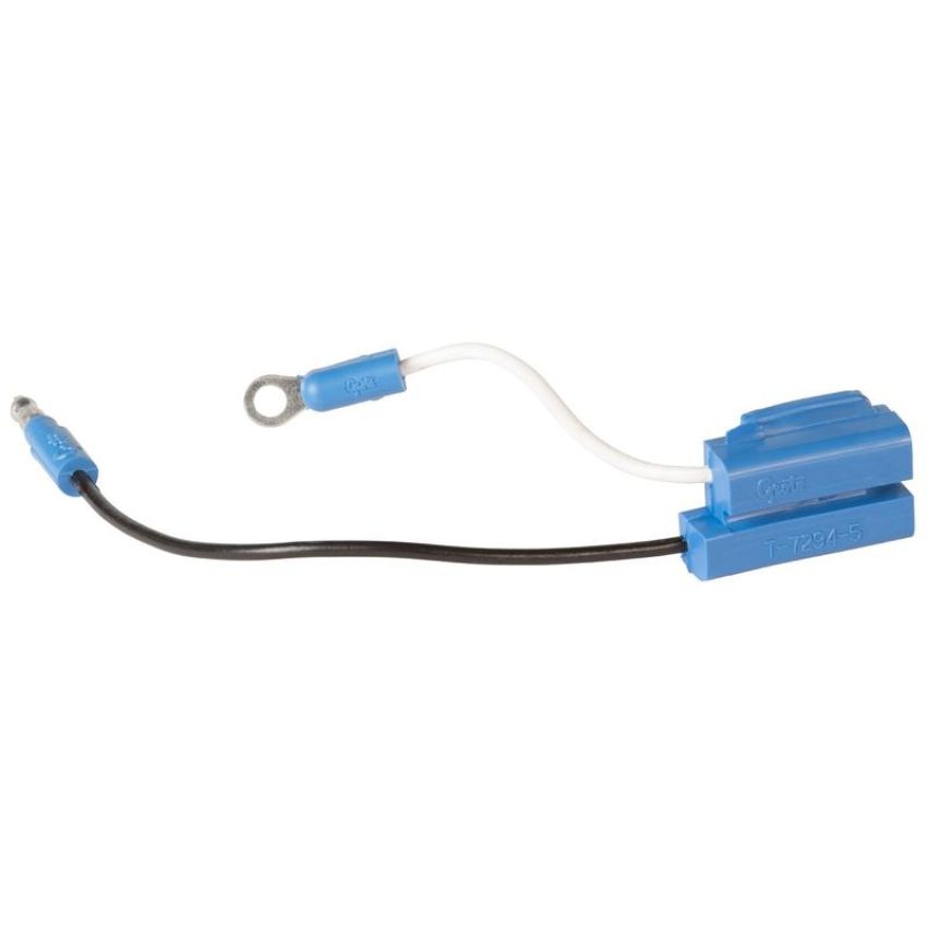 GROTE LIGHTING 66980 Clearance Marker Pigtails, Chassis Ground, Slim-Line .180 Male, 6