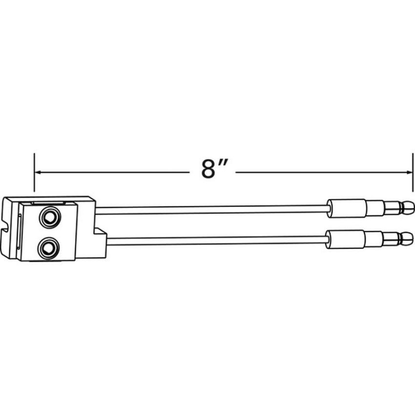 GROTE LIGHTING 66982 Clearance Marker Pigtails, Ground Return, 8
