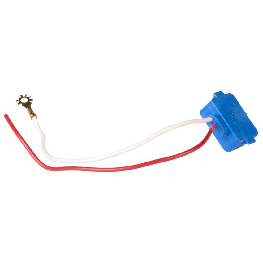 GROTE LIGHTING 67014 Two-Wire Plug-In Pigtails for Female Pin Lights, 90° Plug