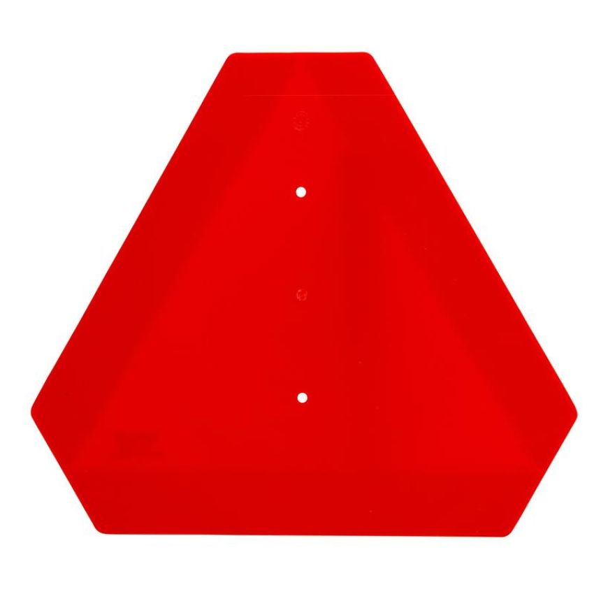 GROTE LIGHTING 71152 Slow-Moving Vehicle Emblem, Orange/Red