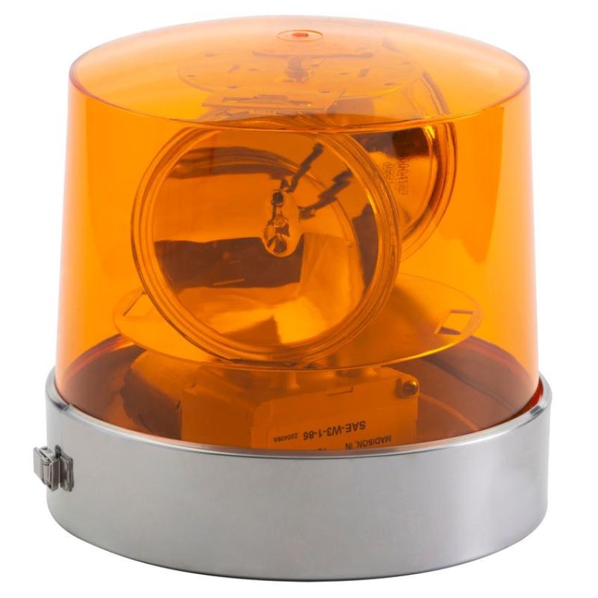 GROTE LIGHTING 76223 Two Sealed-Beam Roto-Beacons, Amber