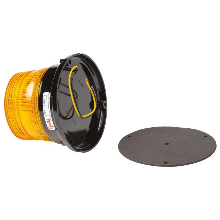 GROTE LIGHTING 77473 Mighty Mini LED Strobe Lights, Permanent Mount