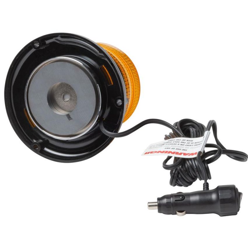 GROTE LIGHTING 77483 Mighty Mini LED Strobe Lights, Magnet Mount with Auxiliary Power Cord