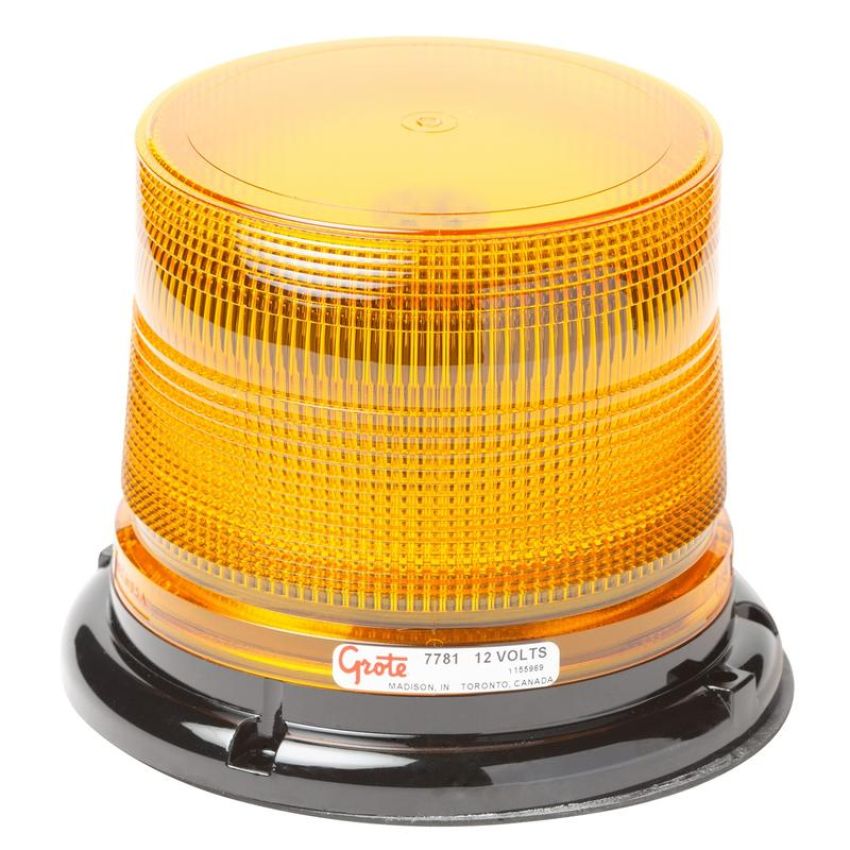 GROTE LIGHTING 77813 Medium Profile Class II LED Strobes, Amber
