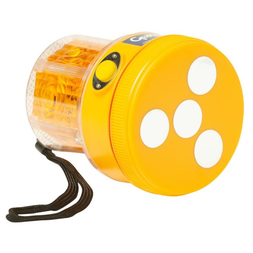 GROTE LIGHTING 77913 Battery-Operated LED Warning Light, Amber