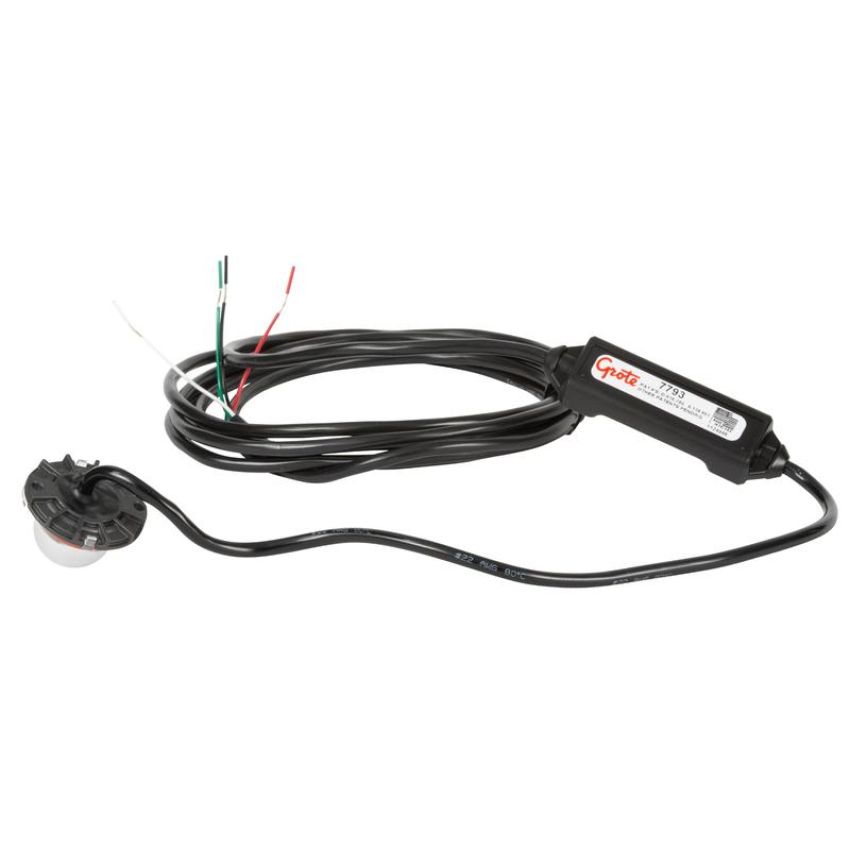 GROTE LIGHTING 77931 LED Vertex™ Hide-Away Strobe Lights, Clear