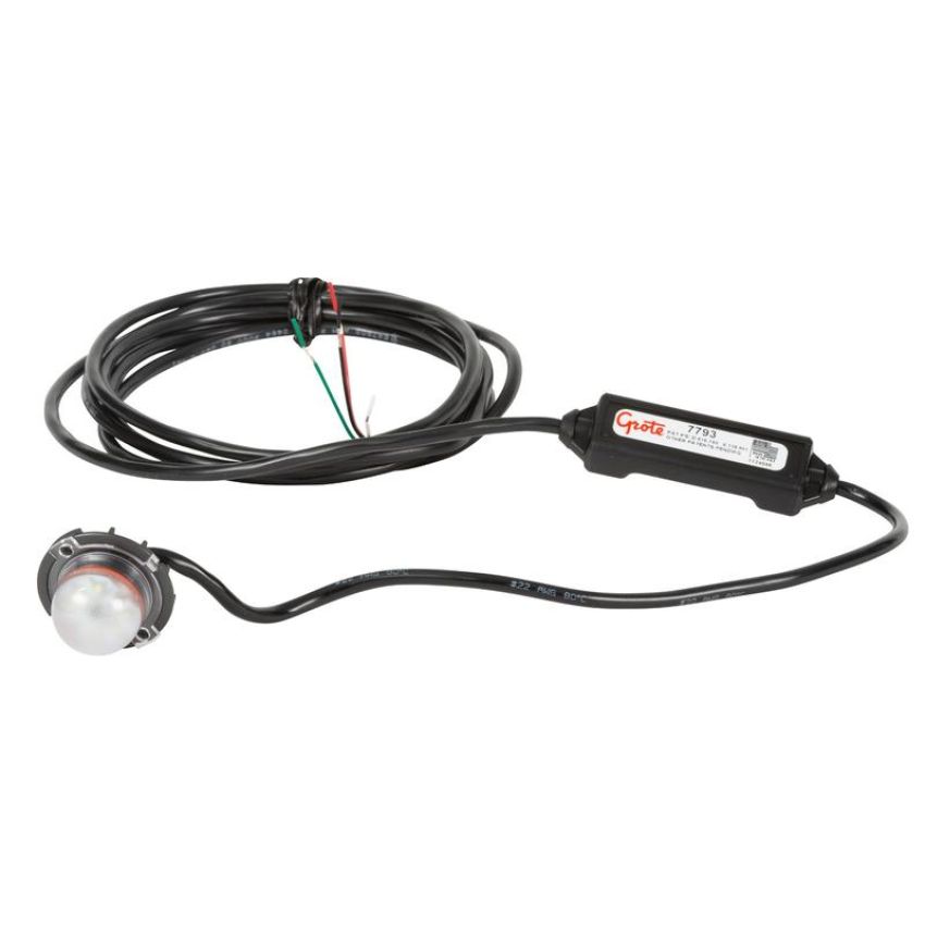 GROTE LIGHTING 77931 LED Vertex™ Hide-Away Strobe Lights, Clear
