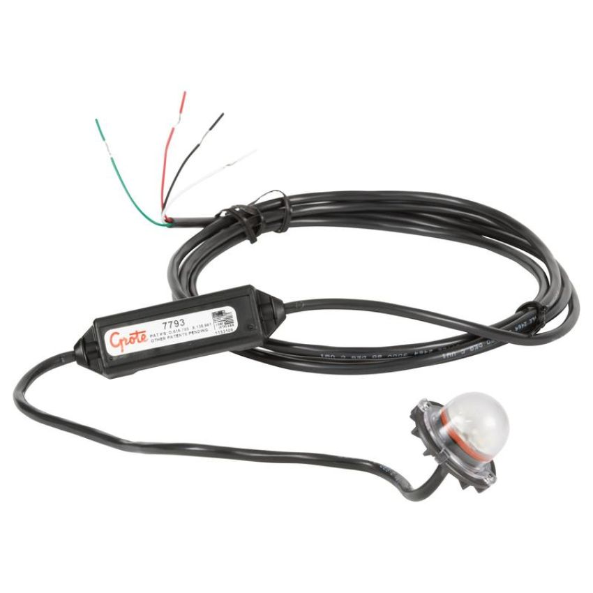 GROTE LIGHTING 77933 LED Vertex™ Hide-Away Strobe Lights, Amber