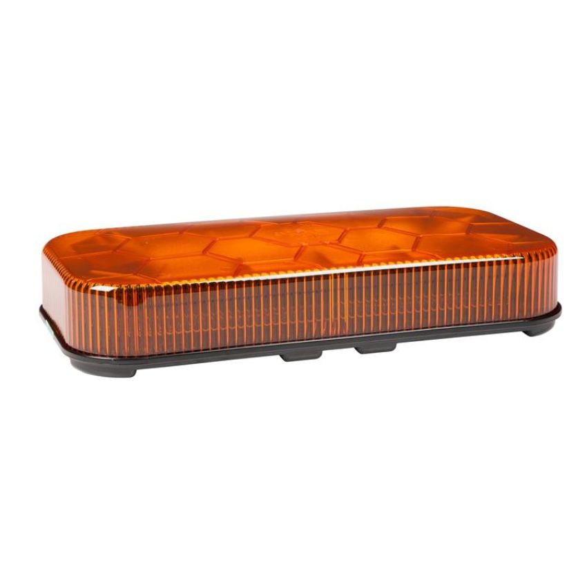 GROTE LIGHTING 78023 Class I LED Mini Light Bars, Permanent Mount, Amber, 12V/24V