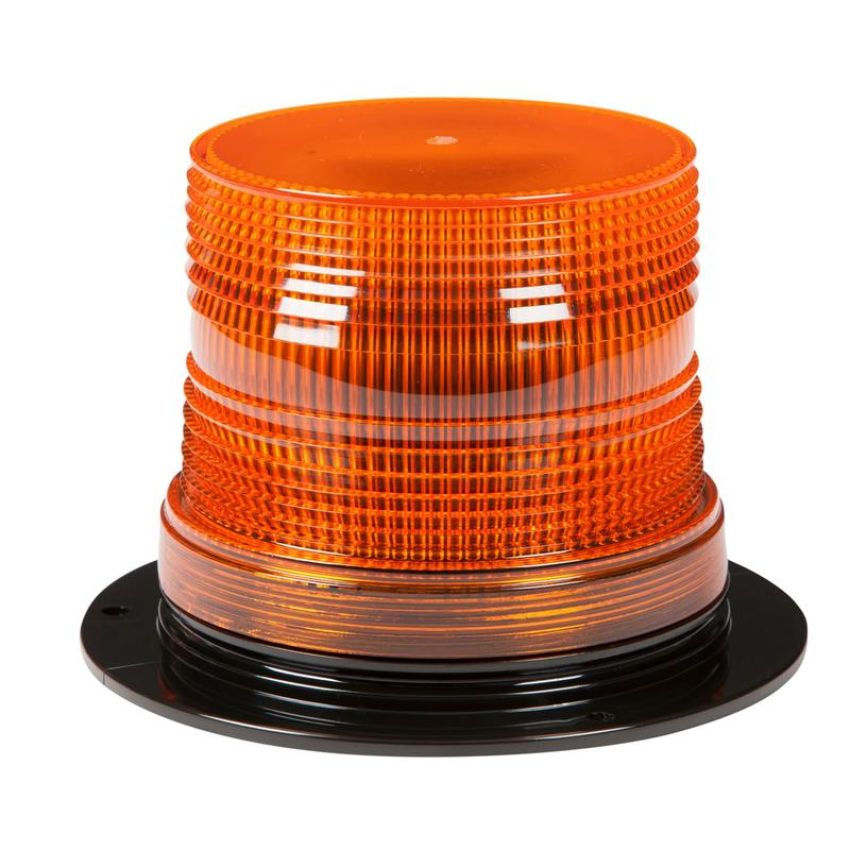 GROTE LIGHTING 78093 Material Handling LED Beacon, Class II, Permanent Mount, Short Lens
