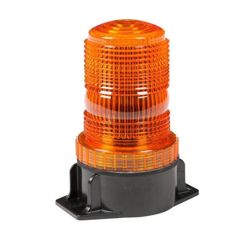 GROTE LIGHTING 78113 Material Handling LED Beacons, Class III, Permanent Mount, Tall Lens