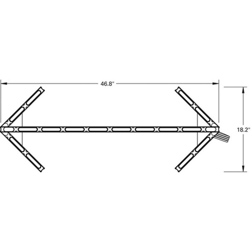 GROTE LIGHTING 78270 LED Traffic Directors, Large with Dual Lamp Arrow