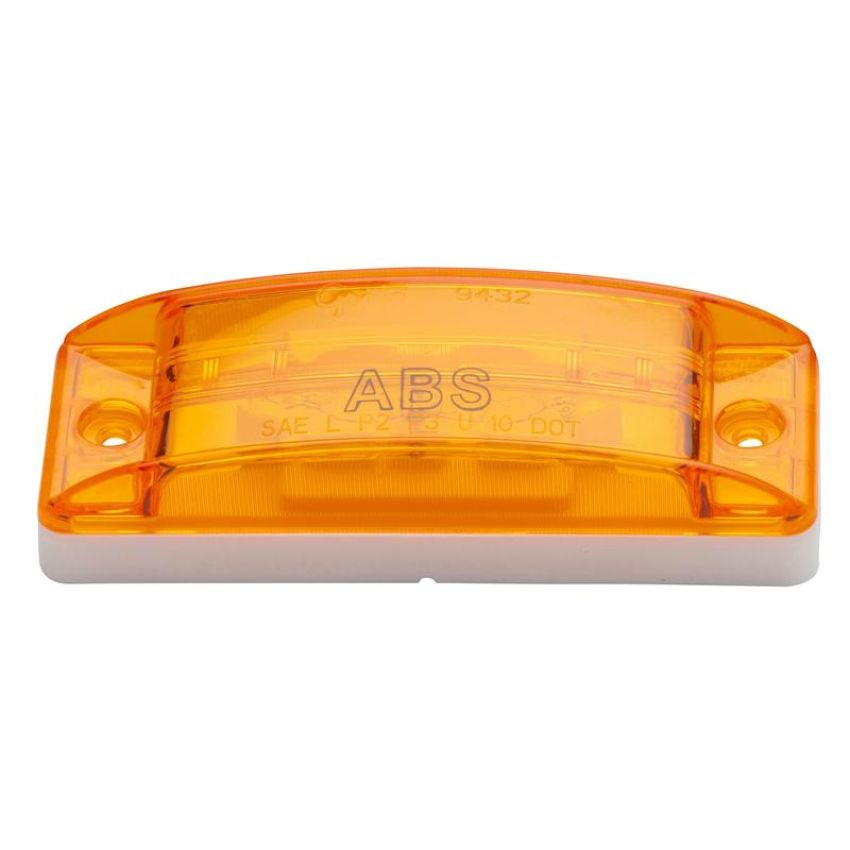 GROTE LIGHTING 78363 Sealed Turtleback® II Clearance Marker Lights, ABS, Optic Lens