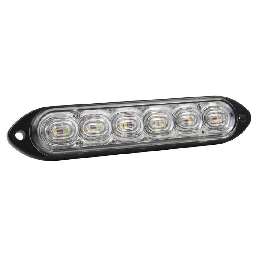 GROTE LIGHTING 78462 Auxiliary Strobe & Stop Lamps, Surface mount, Flashing Amber/Solid Red