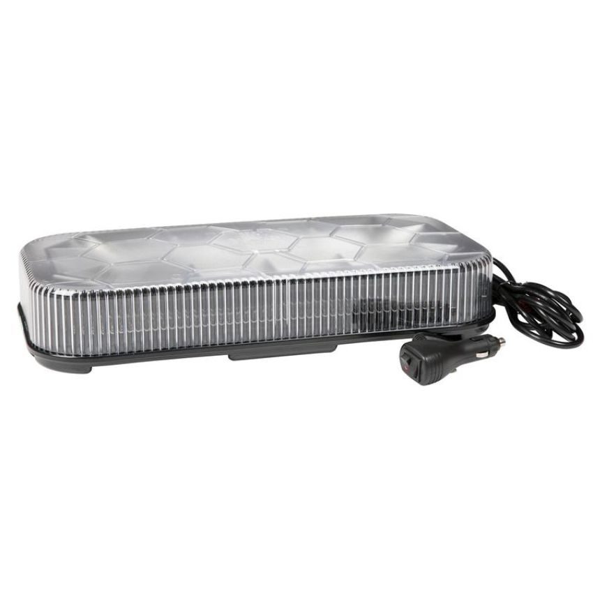GROTE LIGHTING 79060 Class I LED Mini Light Bars, Vacuum Mount, Amber w/ Clear Lens, 12V