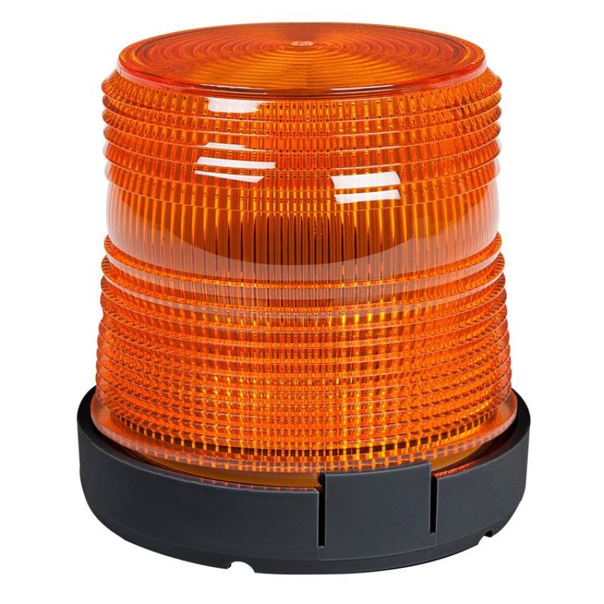GROTE LIGHTING 79093 Compact LED Beacon, Amber LED Class I Compact Base - Perm Mount