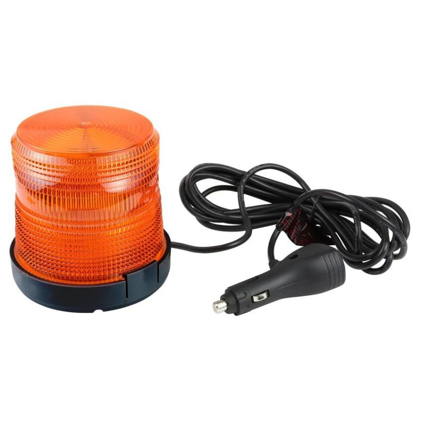 GROTE LIGHTING 79193 Compact LED Beacon, Amber LED Class II Compact Base - Mag Mount