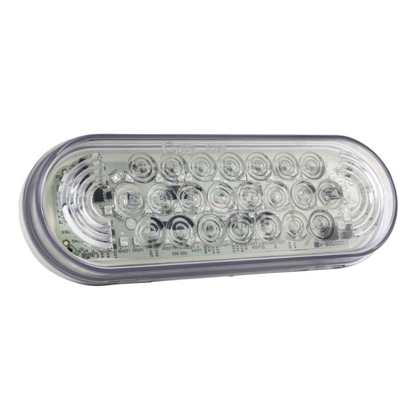 GROTE LIGHTING 79212 Auxiliary Strobe & Stop Lamps, Grommet/Bracket mount, Flashing Amber/Solid Red