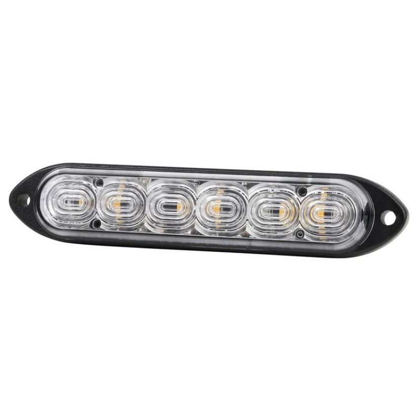 GROTE LIGHTING 79266 HINVII Warning Light, Surface Mount, HINVII, 10-Diode, HINVII/Amber