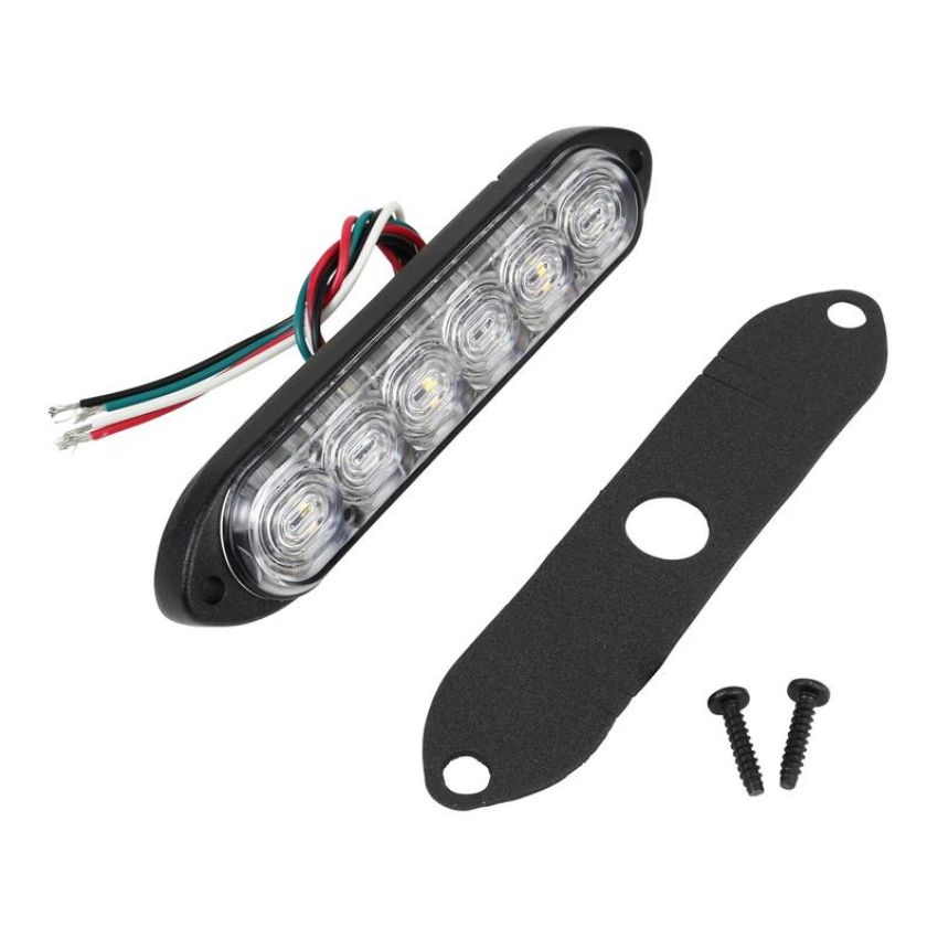 GROTE LIGHTING 79266 HINVII Warning Light, Surface Mount, HINVII, 10-Diode, HINVII/Amber