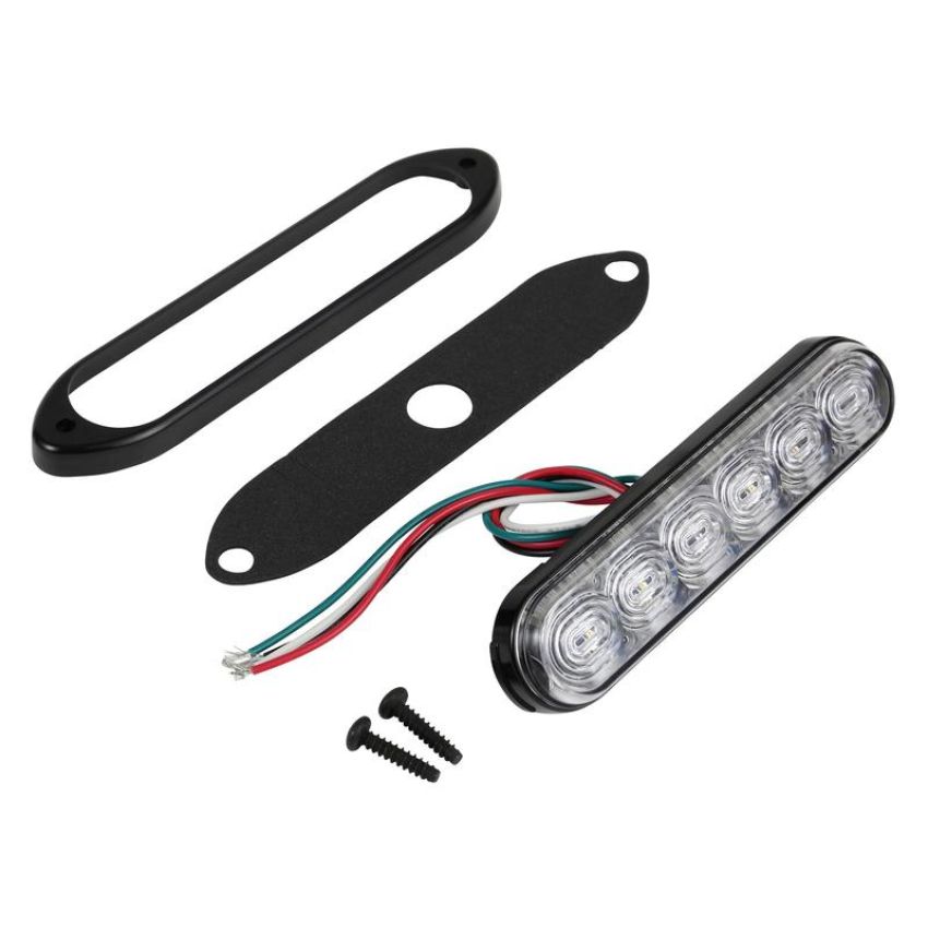 GROTE LIGHTING 79276 HINVII Warning Light, Surface Mount, HINVII, 6-Diode, HINVII Only