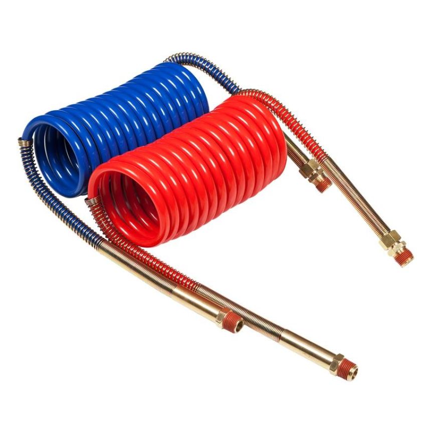 GROTE LIGHTING 81-0015-H Coiled Air with Brass Handle, Leads 12