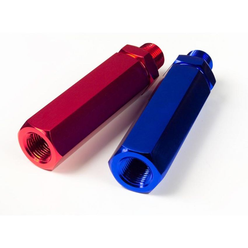 GROTE LIGHTING 81-0125 Gladhandles, Anodized, Red/Blue
