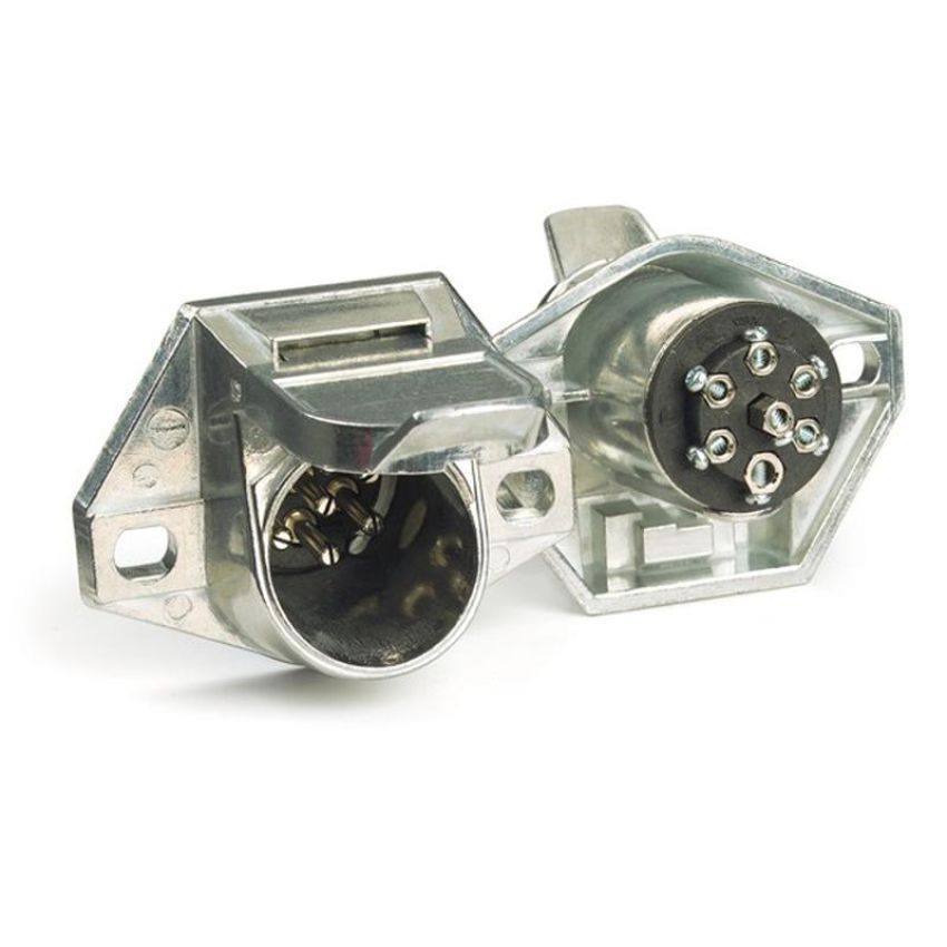 GROTE LIGHTING 82-1002 Heavy Duty 7 Pole Sockets, Socket w/ Enclosed Terminals