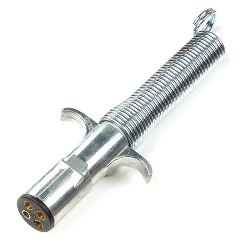 GROTE LIGHTING 82-1022 Heavy Duty 4-Way Connectors, Plug With Spring
