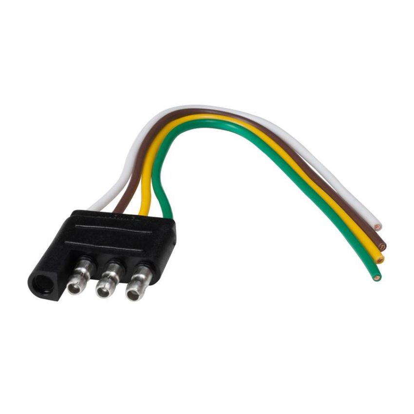 GROTE LIGHTING 82-1032 Molded Trailer Connectors, Male, Blunt Cut