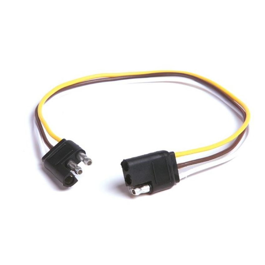 GROTE LIGHTING 82-1033 Molded Trailer Connectors, Male & Female, Flat
