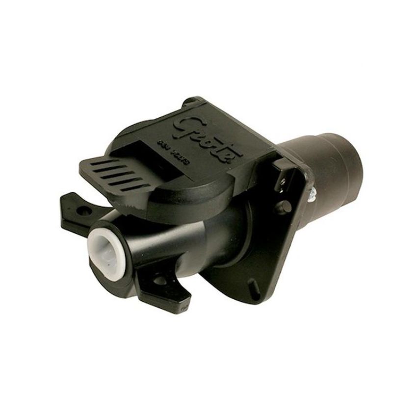 GROTE LIGHTING 82-1050 7-Way R.V. Connectors, Plug & Socket w/ Enclosed Terminal