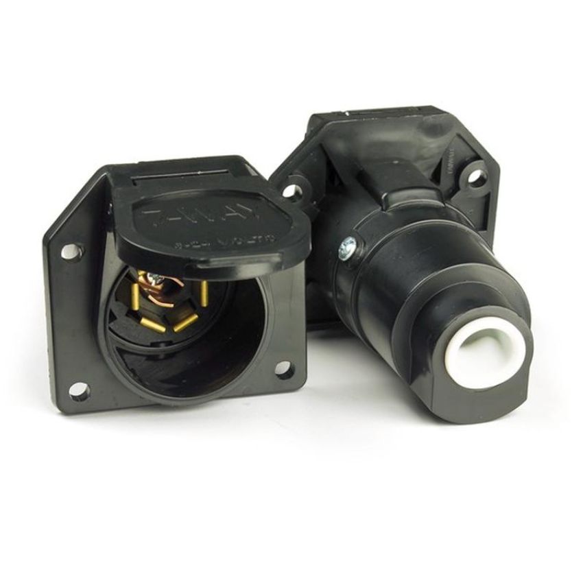 GROTE LIGHTING 82-1058 7-Way R.V. Connectors, Socket w/ Enclosed Terminal
