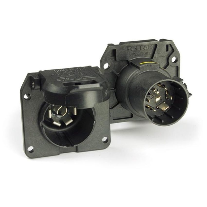 GROTE LIGHTING 82-1060 7-Way R.V. Connectors, Plug Only