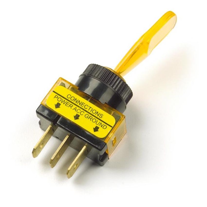 GROTE LIGHTING 82-1906 Toggle Switch - Illuminated, Orange