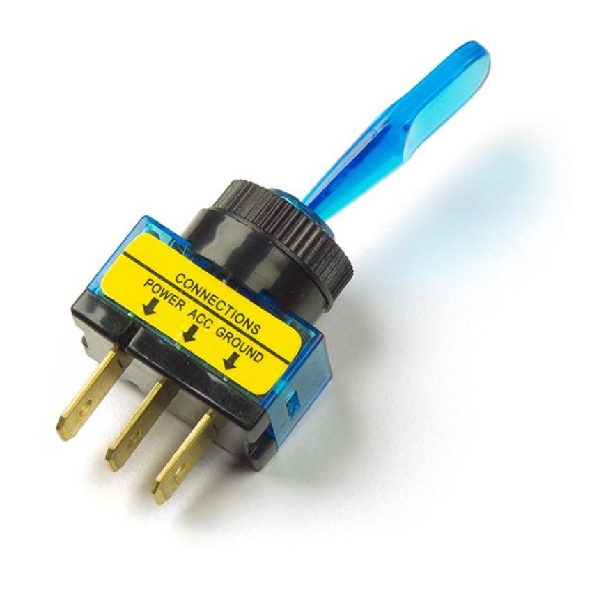 GROTE LIGHTING 82-1908 Toggle Switch - Illuminated, Blue