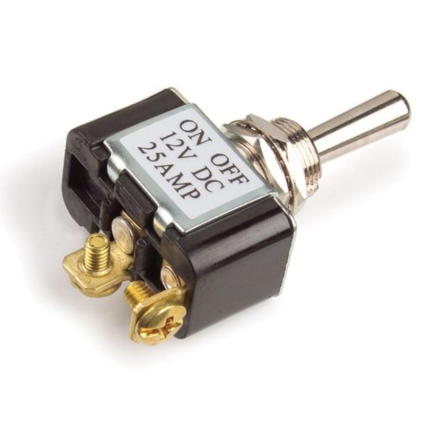 GROTE LIGHTING 82-2112 Momentary Toggle Switches, Mom On/Off, 25A, 11/16