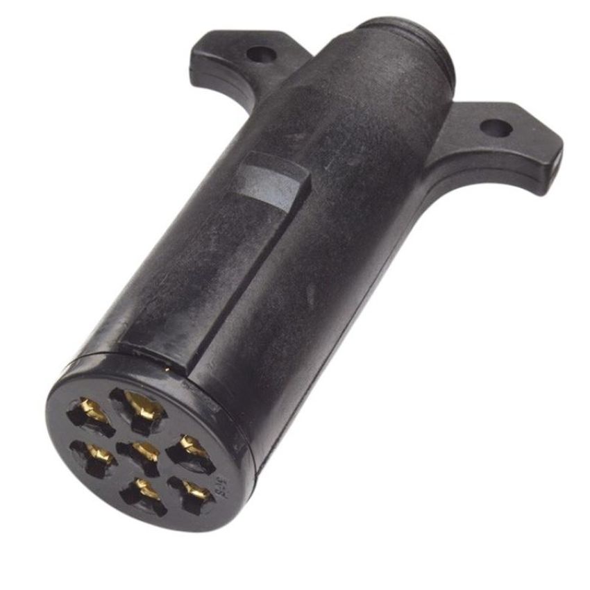 GROTE LIGHTING 82-2140 Heavy Duty 7 Pole Plugs, Plug Only, Round